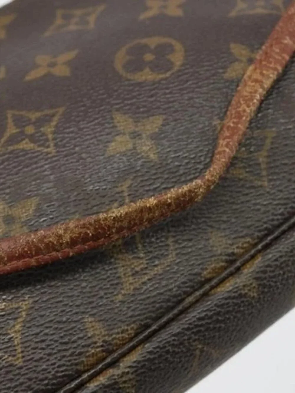 LOUIS VUITTON Monogram Pochette Accessoires Pouch M51980 LV Auth bs35597